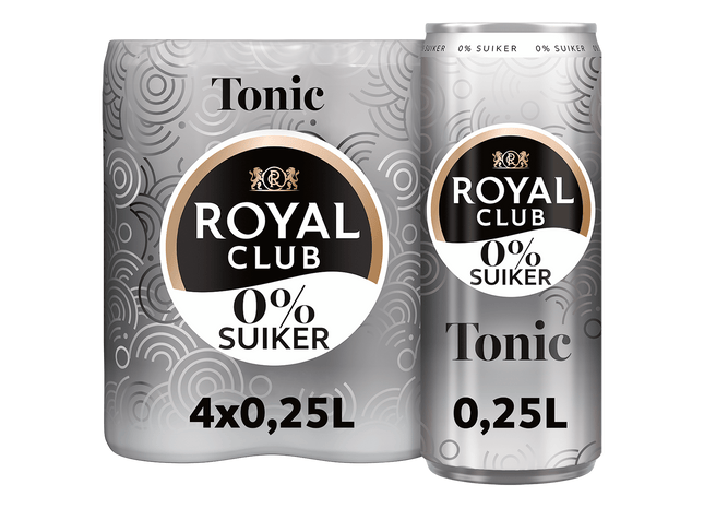 Royal Club Tonic 0% suiker