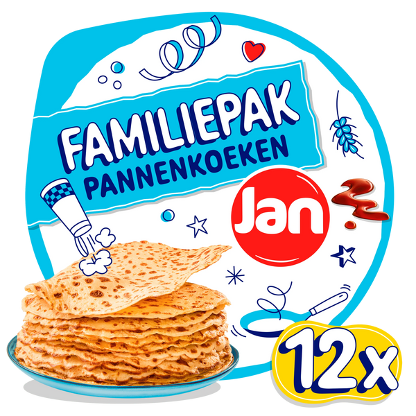 Jan Family Pack pancakes