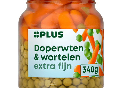 Doperwten en wortelen