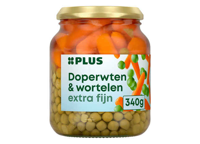 Doperwten en wortelen