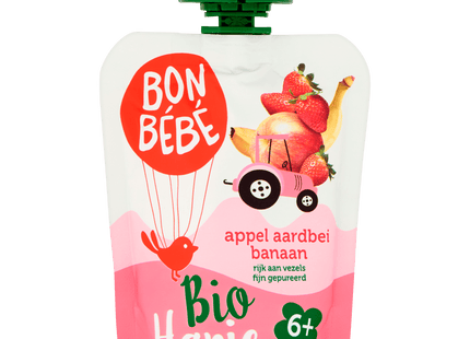 Bonbebe Bio 6+ Apple Strawberry