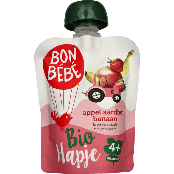 Bonbebe Quetschapfel Erdbeere