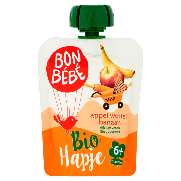 Bonbebe knijp appel wortel banaan +6m