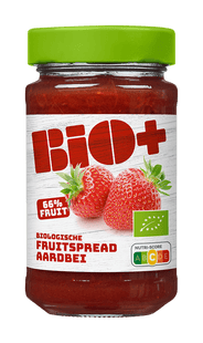 BIO+ Aardbeien Fruitspread