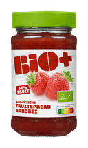 BIO+ Erdbeer-Fruchtaufstrich