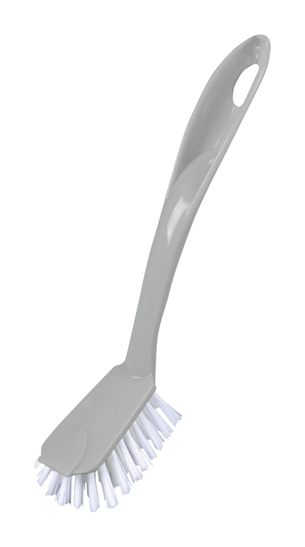 Dish brush plastic grey
