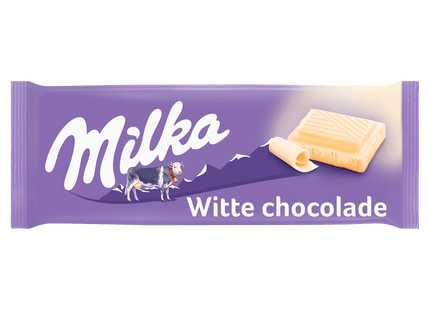 Milka Chocoladereep witte chocolade