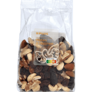 Ontbijtverrijker noten rozijnen mix