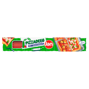 Jan Pizzadeeg zuurdesem met tomatensaus