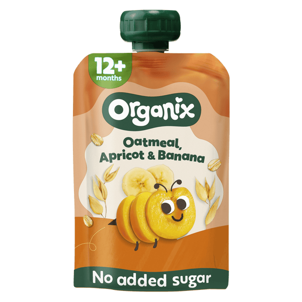 Organix Quetschobst Hafer Aprikose Banane 12+ Monate