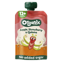 Organix Squeezed Fruit Apple Strawberry & Quinoa 12+m
