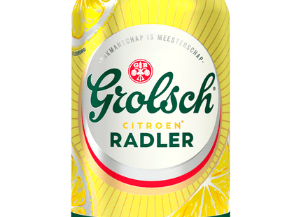 Grolsch Radler lemon 2.0 can