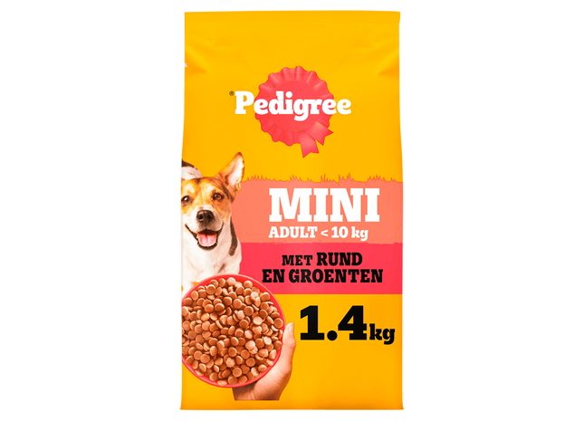 Pedigree Droog adult mini rund en groente