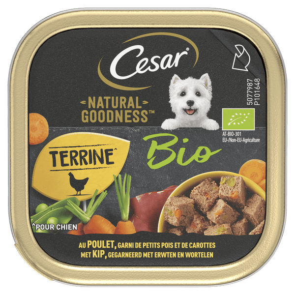 Cesar Natürliche Köstlichkeit Huhn in Pastete