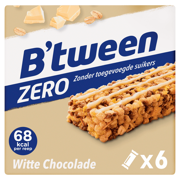 B'tween Muesli Bar Zero White Chocolate