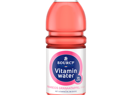 Sourcy Vitaminwater framboos granaatappel