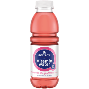 Sourcy Vitaminwater Himbeer-Granatapfel