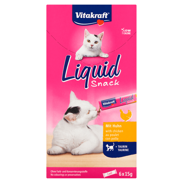 Vitakraft Flüssigsnack Huhn & Taurin