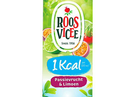 Roosvicee 1Kcal passievrucht limoen