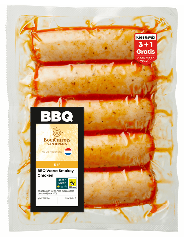 Boerentrots BBQ Sausage Smokey Chicken
