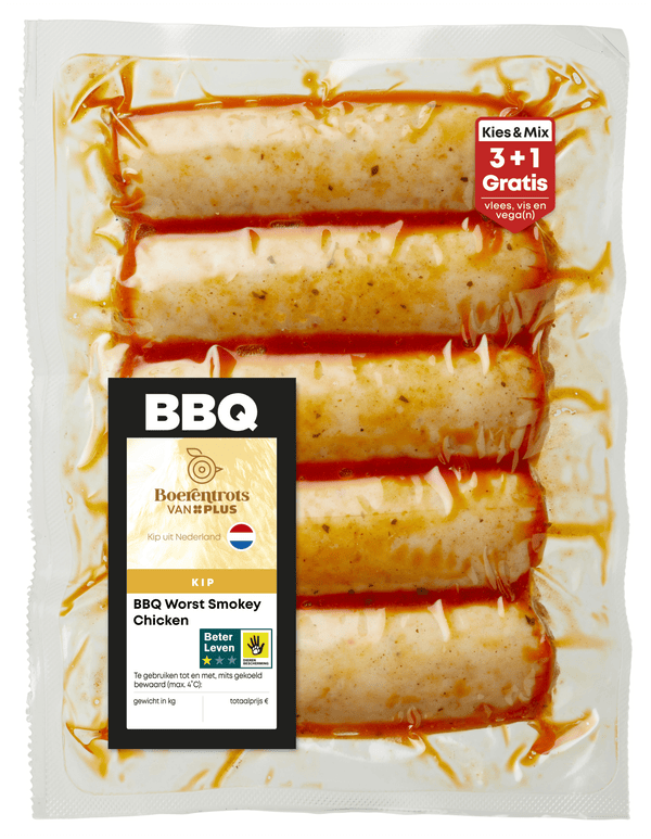 Boerentrots BBQ Sausage Smokey Chicken
