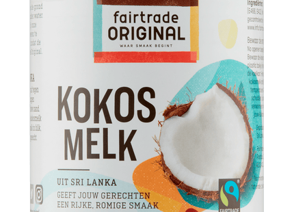 Fairtrade Original Coconut Milk Fairtrade