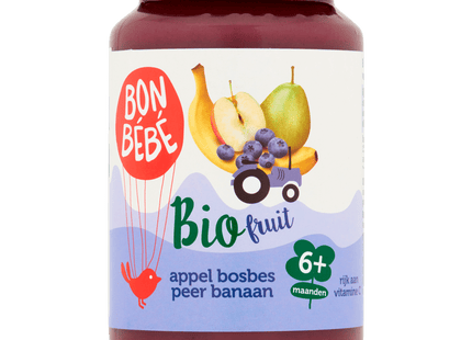 Bonbebe Bio 6mF0603 appel bosbes peer banaan
