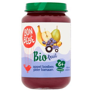 Bonbebe Bio 6mF0603 appel bosbes peer banaan