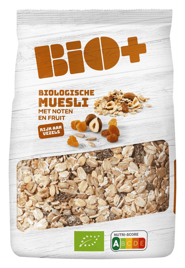 BIO+ Muesli nuts and fruit
