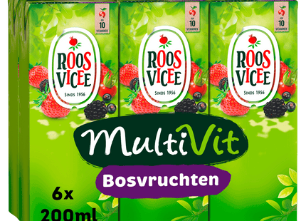 Roosvicee Multivit bosvruchten 6-pack