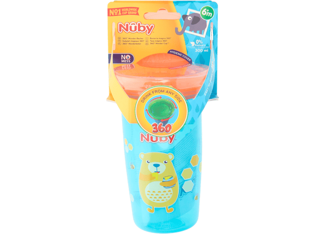 Nuby Wondercup oefenbeker 360 graden 300ml