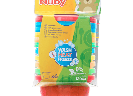 Nuby Kommetjes en deksels 118ml