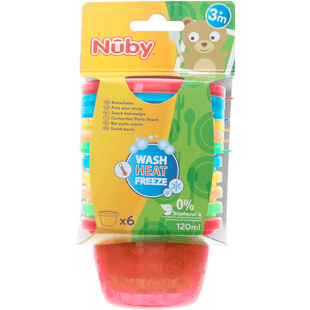 Nuby Kommetjes en deksels 118ml