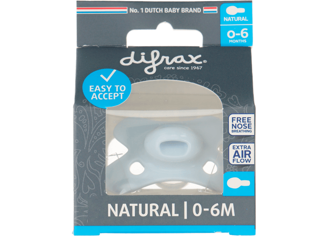 Difrax Fopspeen natural 0-6 maanden