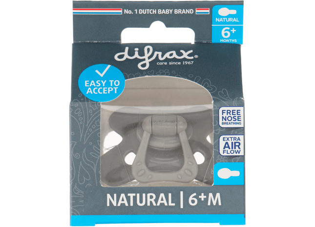 Difrax Fopspeen natural 6+ maanden