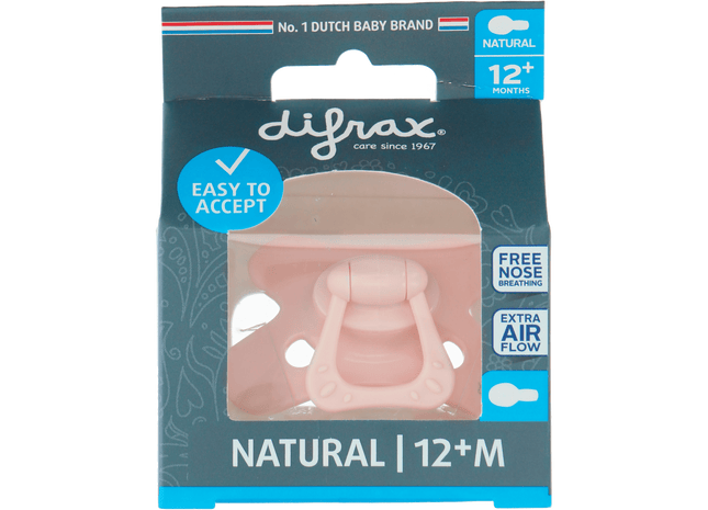 Difrax Fopspeen natural 12+ maanden