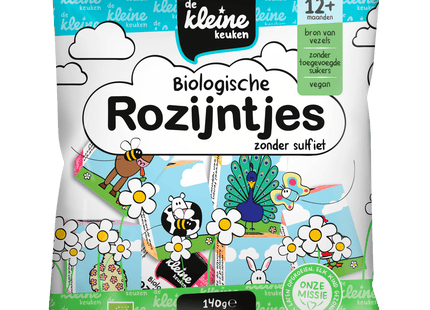 De Kleine Keuken 12+ Rozijnen Biologisch  Dutchshopper