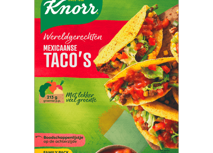 Knorr Wereldgerechten Mexicaanse Tacos XL