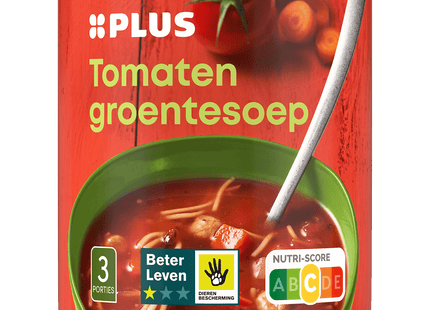 Tomaten groentesoep BLK 1 ster