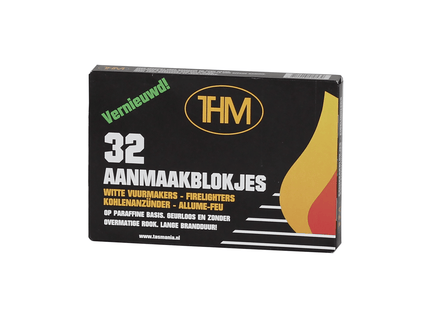 Fire up THM Aanmaakblokjes wit