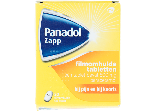 Panadol Zapp filmomhuld 500mg