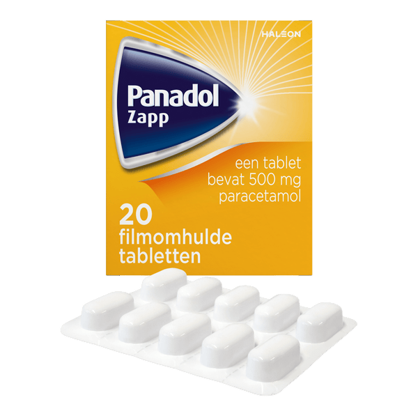 Panadol Zapp filmomhuld 500mg