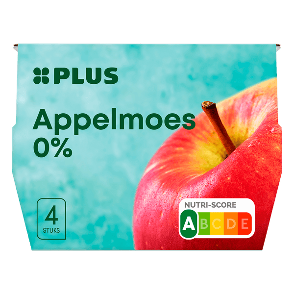 Appelmoes 0% 4-pack