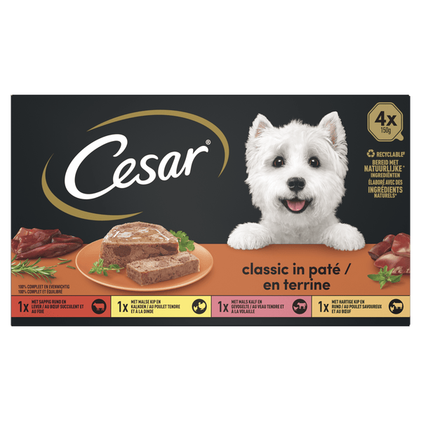 Cesar Klassiker Geflügel Hundefutter