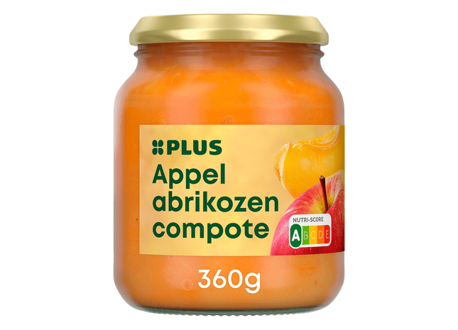 Appel abrikozen compote