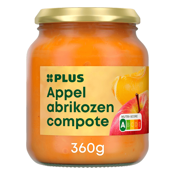 Appel abrikozen compote
