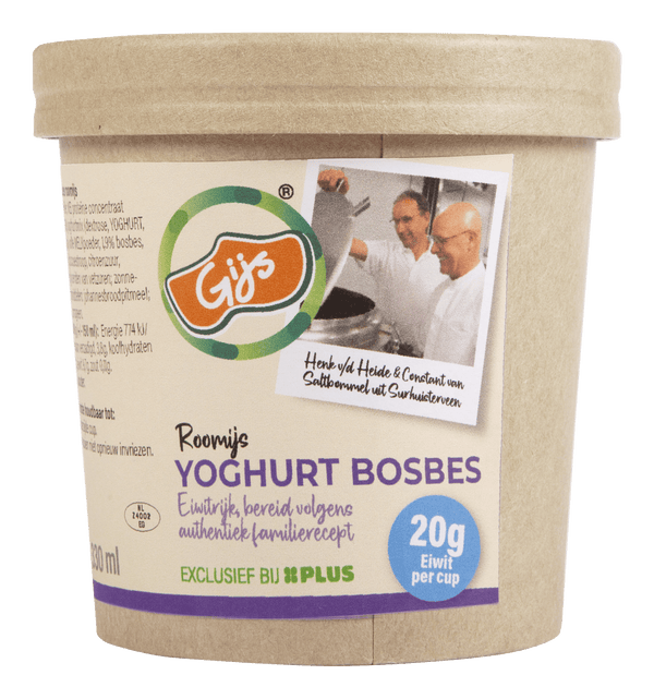 GIJS Eiwitrijk IJS Yoghurt Bosbes