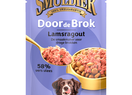 Smuldier Door de brok lamsragout