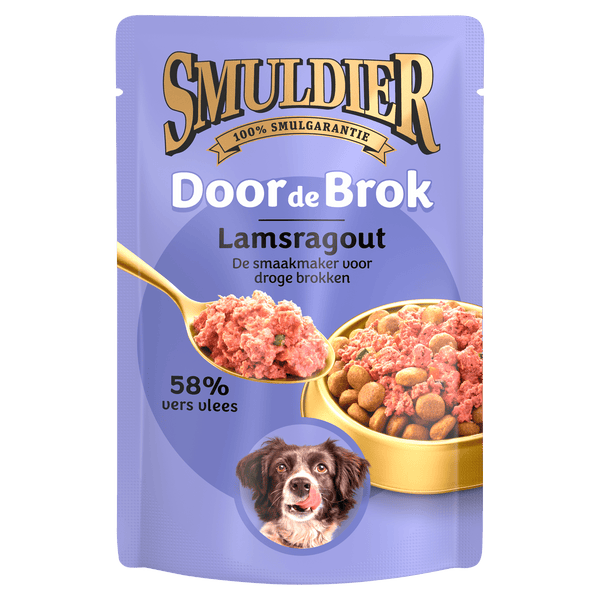 Smuldier Door de brok lamsragout