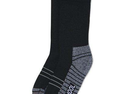 walking socks with wool black